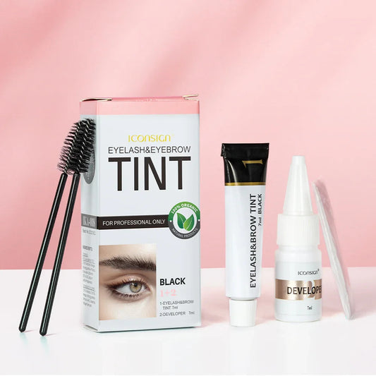 ICONSIGN Eyelash & Eyebrow Tint Kit | Professional Lash & Brow Dye Enhancer UK