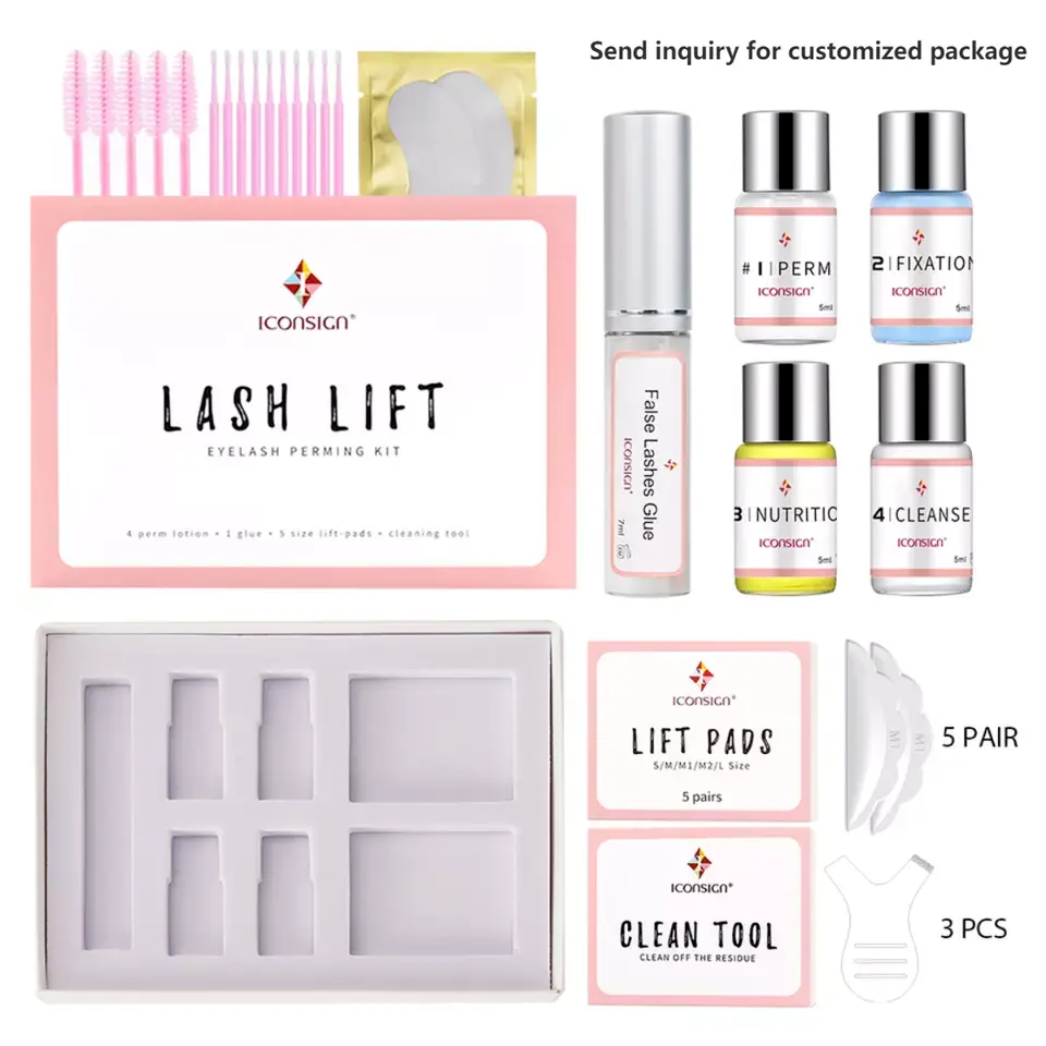 ICONSIGN Lash Lift & Brow Lamination Kit | Professional Eyelash Perming UK