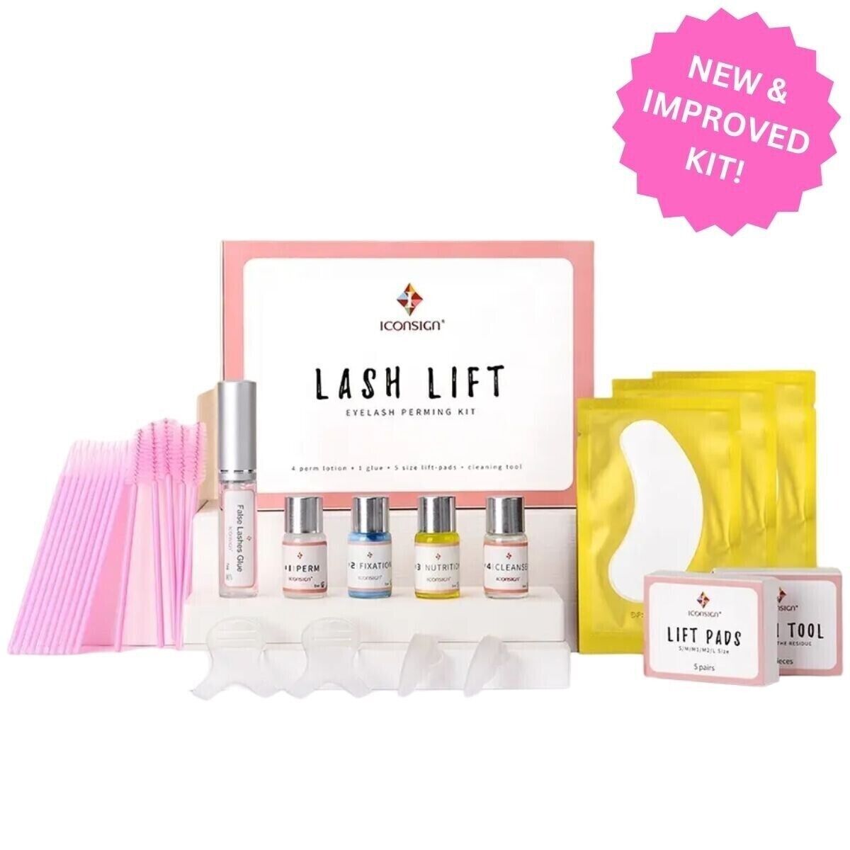 ICONSIGN Lash Lift & Brow Lamination Kit | Professional Eyelash Perming UK