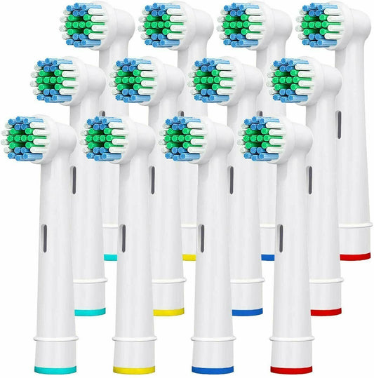 Toothbrush Heads Compatible with Oral-B | Replacement Electric Brush Heads for Braun Oral-B Toothbrushes UK