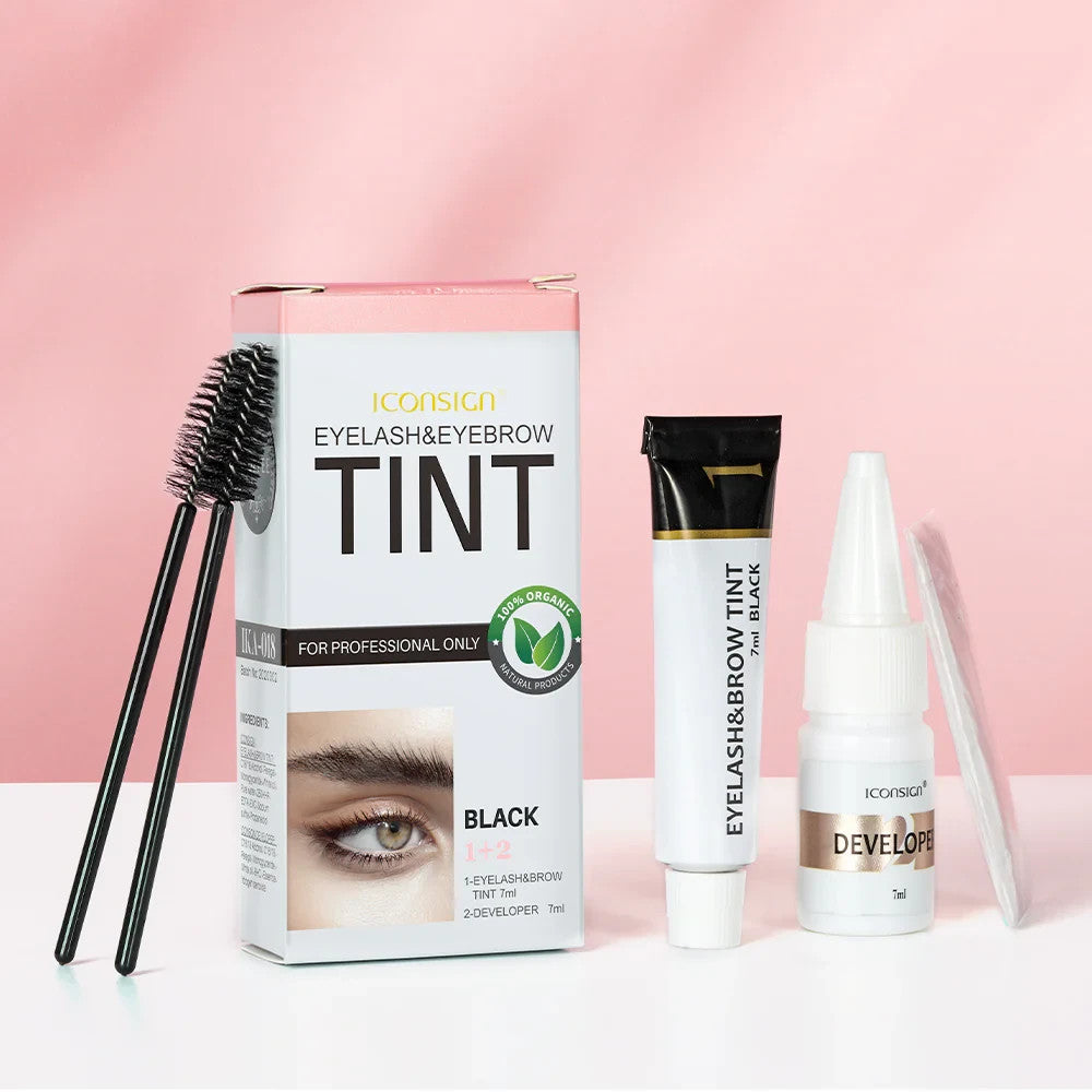 ICONSIGN Eyelash & Eyebrow Tint Kit | Professional Lash & Brow Dye Enhancer UK