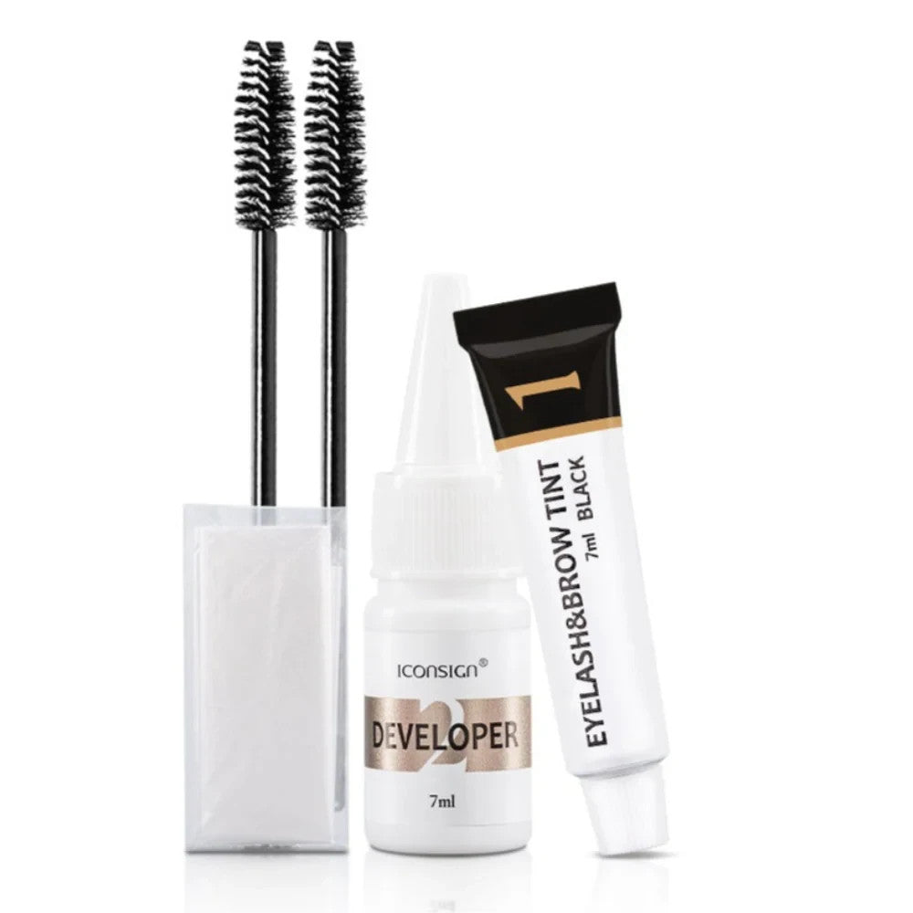 ICONSIGN Eyelash & Eyebrow Tint Kit | Professional Lash & Brow Dye Enhancer UK